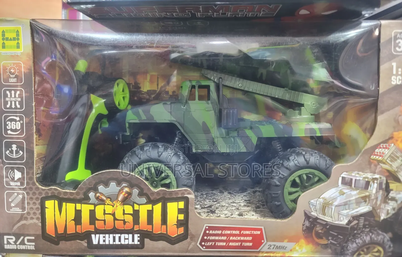 Missile Vehicle Kids Toy