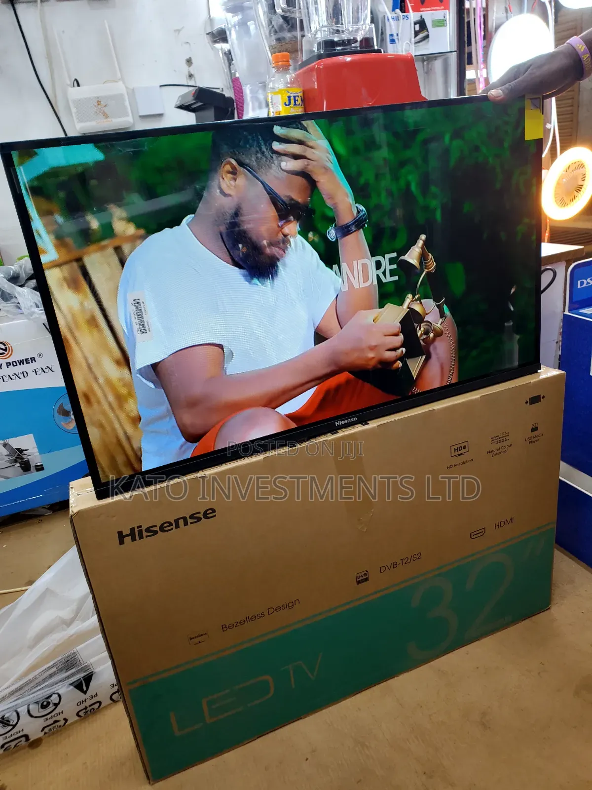 Hisense 32-Inch Led TV Digital Frameless 3pin
