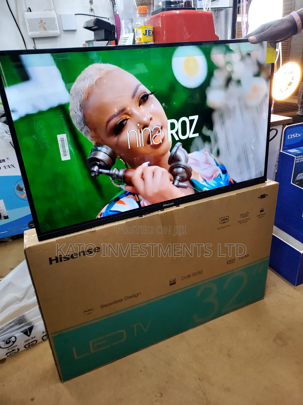 Hisense 32-Inch Led TV Digital Frameless 3pin