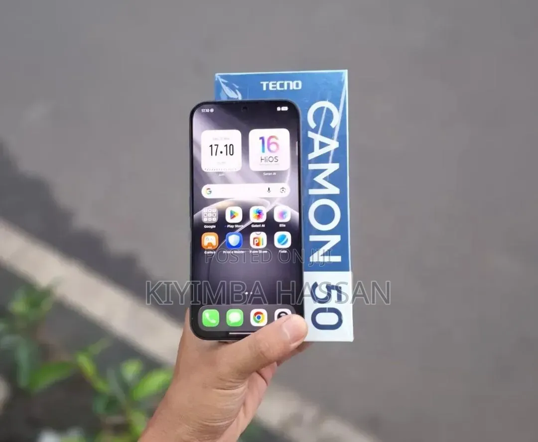 New Tecno Camon 50 256 GB Silver