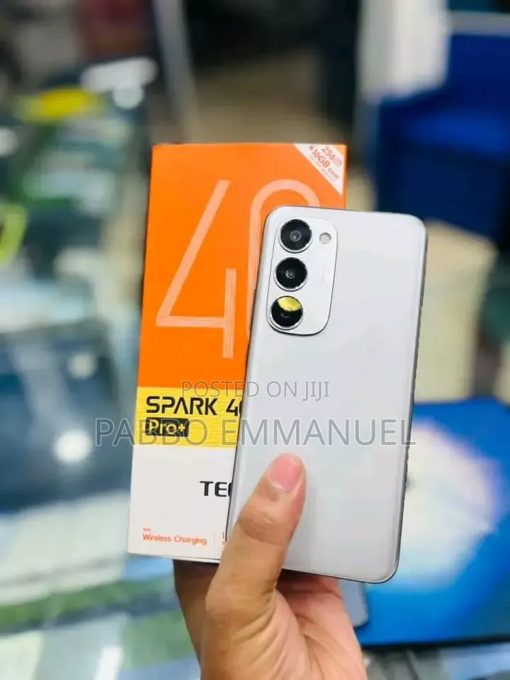 New Tecno Spark 40 Pro+ 256 GB Gray