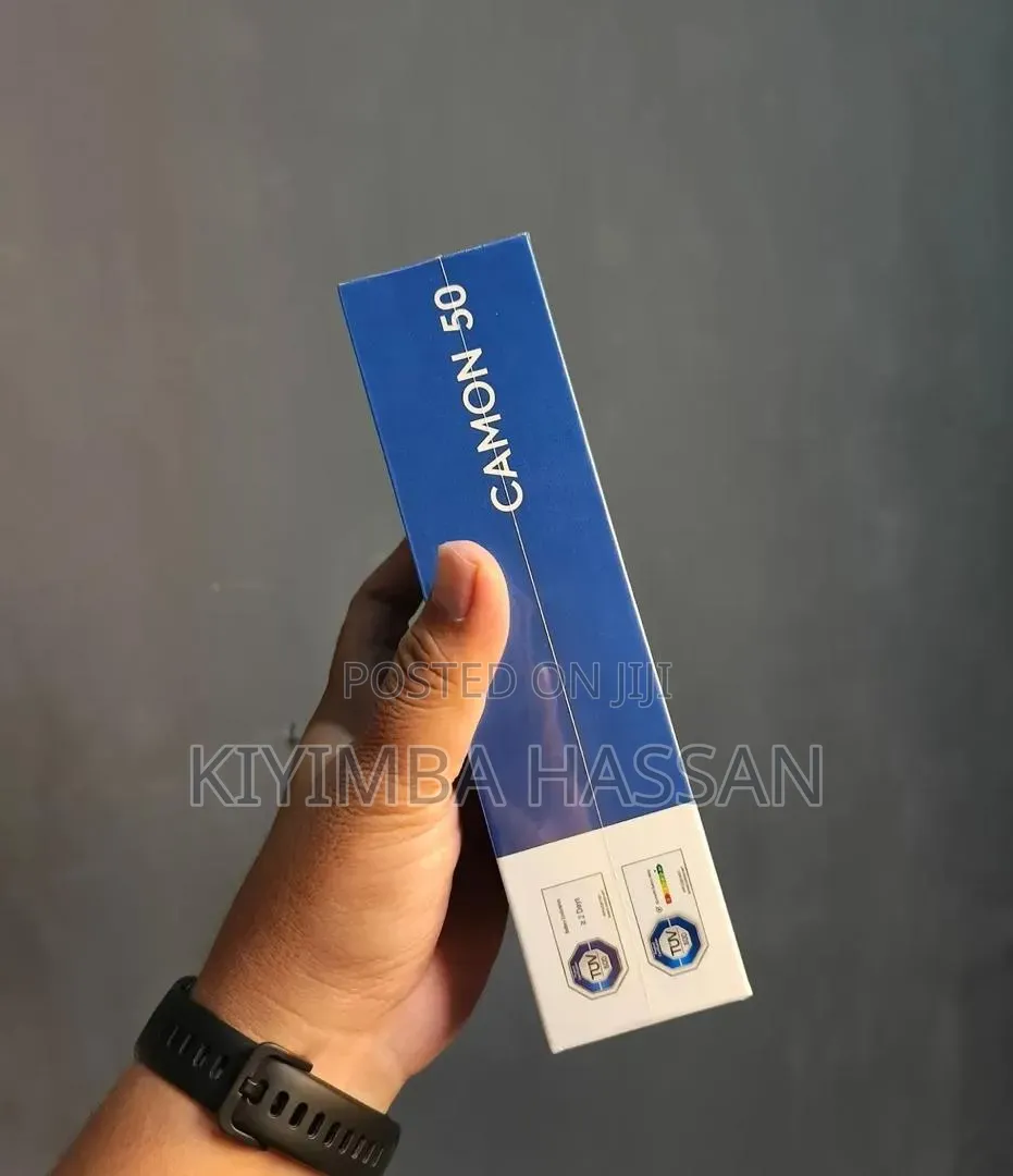 New Tecno Camon 50 256 GB Black