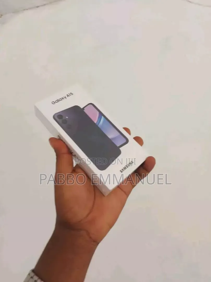 New Samsung Galaxy A15 5G 256 GB Black