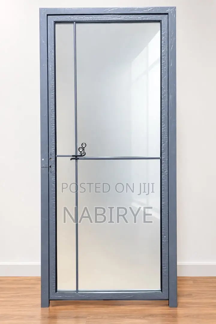 Aluminium Framed Glass Frosted