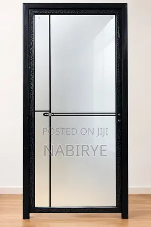 Aluminium Framed Glass Frosted