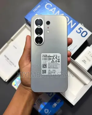 New Tecno Camon 50 256 GB Silver