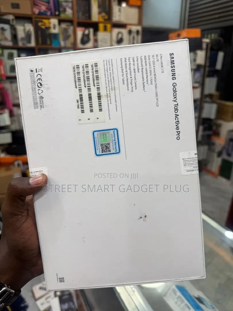New Samsung Galaxy Tab Active Pro 64 GB Black