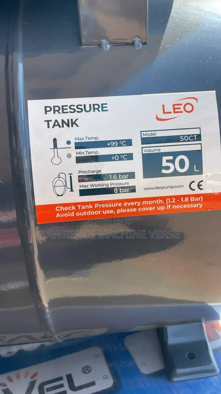 Pressure Tank Booster Pump 50L 35m