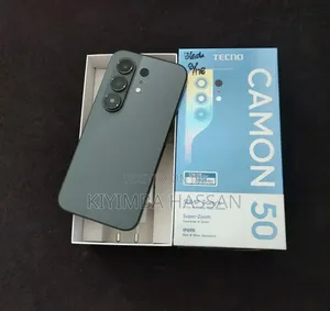 New Tecno Camon 50 256 GB Black