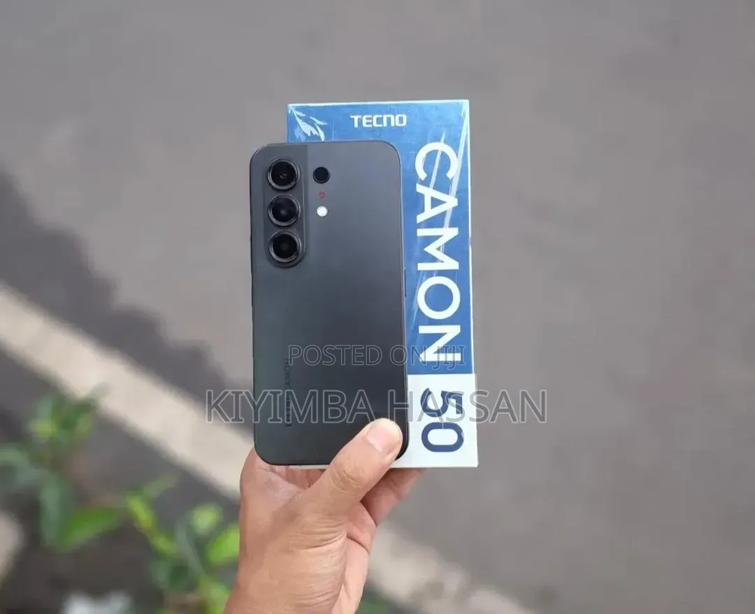 New Tecno Camon 50 256 GB Black