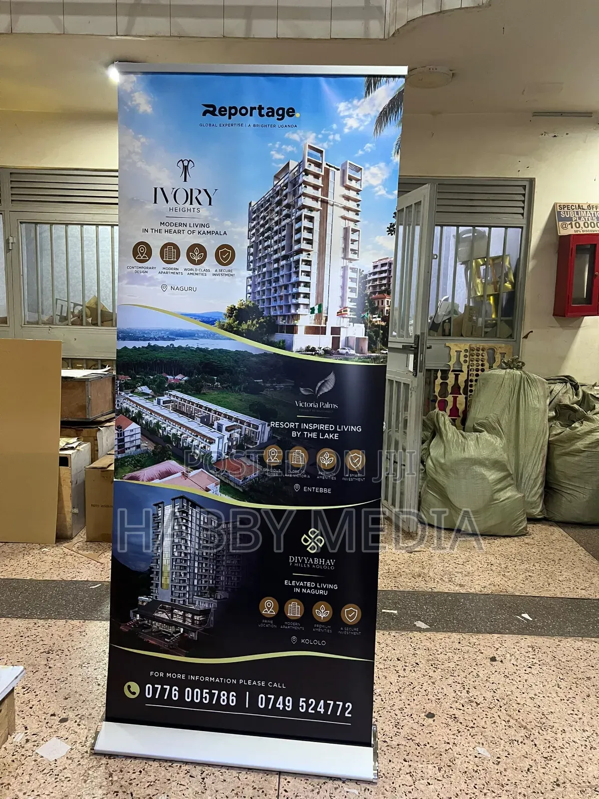 Pull-Up Banner for Business Advertising, Camps and Trade Shows.