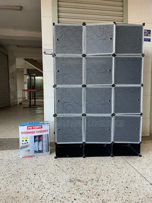 Standard 3 Column Plastic Closets