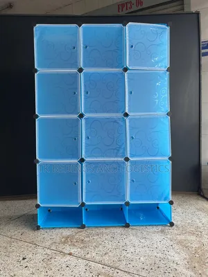 Standard 3 Column Plastic Closets