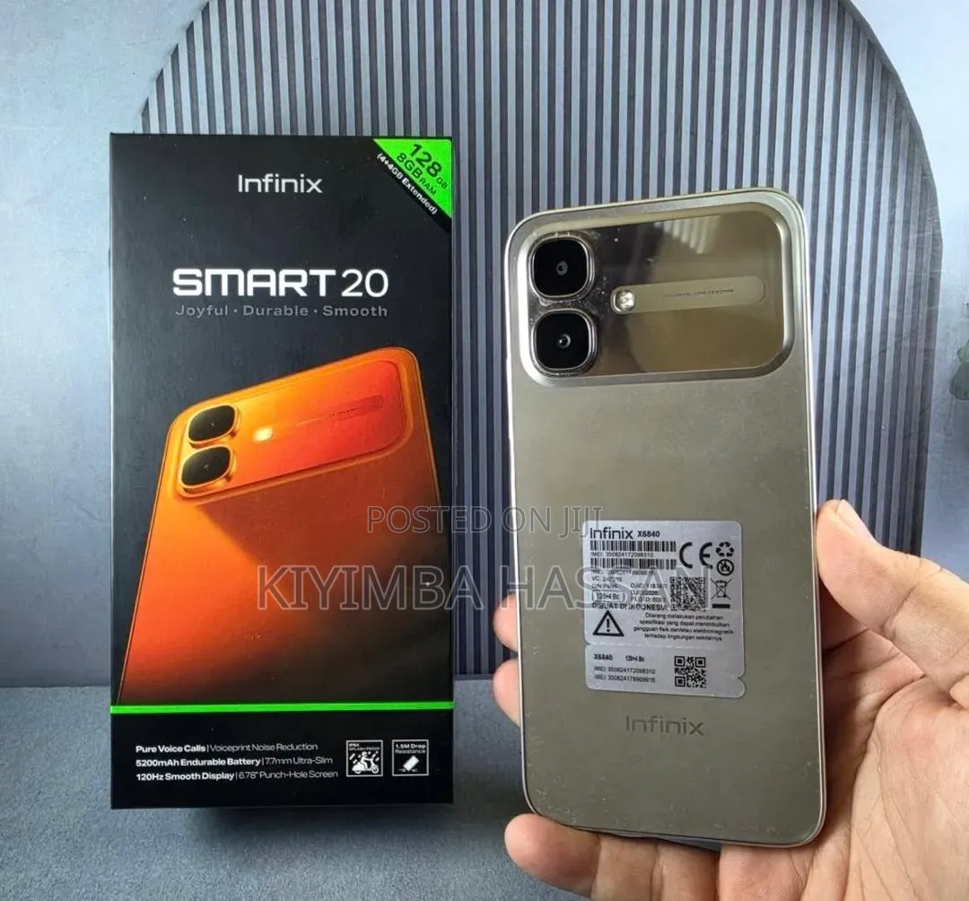 New Infinix Smart 20 128 GB Gray