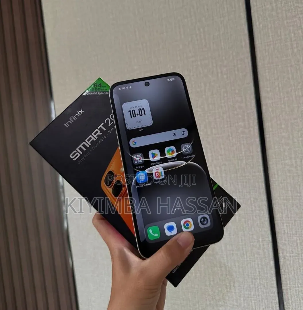 New Infinix Smart 20 128 GB Black