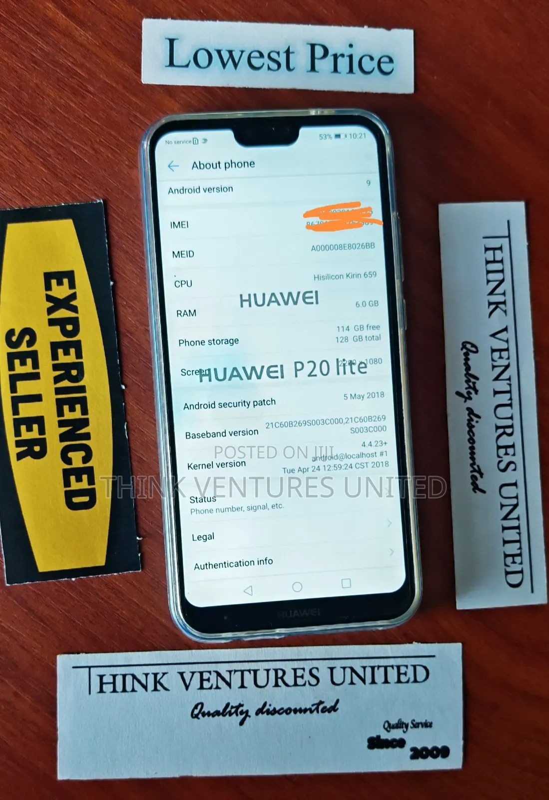 Huawei P20 Lite 128 GB Blue