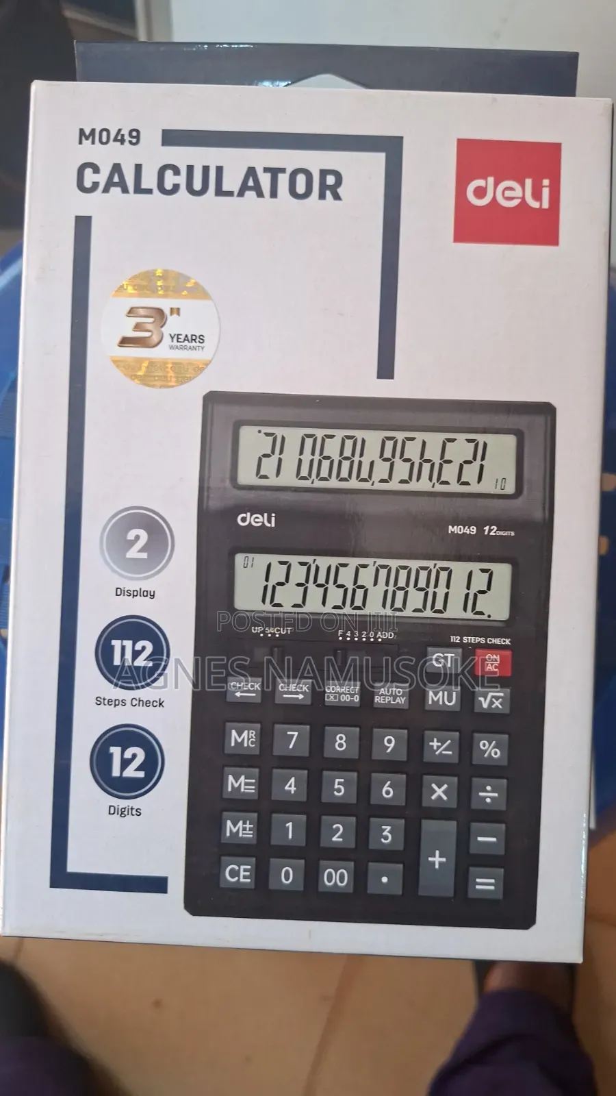 Double Face Calculator .