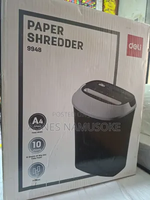 Paper Shredder 10 Sheets Deli