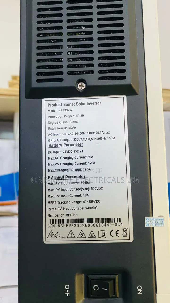 Hybrid Inverter Charger 3kva/3000kva, 24volts