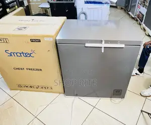SMARTEC 260 Liters Chest Freezer Sliver Color