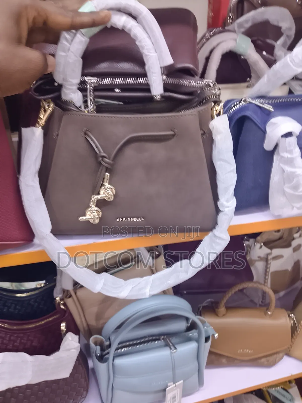 Taupe Chrisbella Handbag