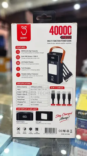 Berry 40000mAh PB23 Power Bank