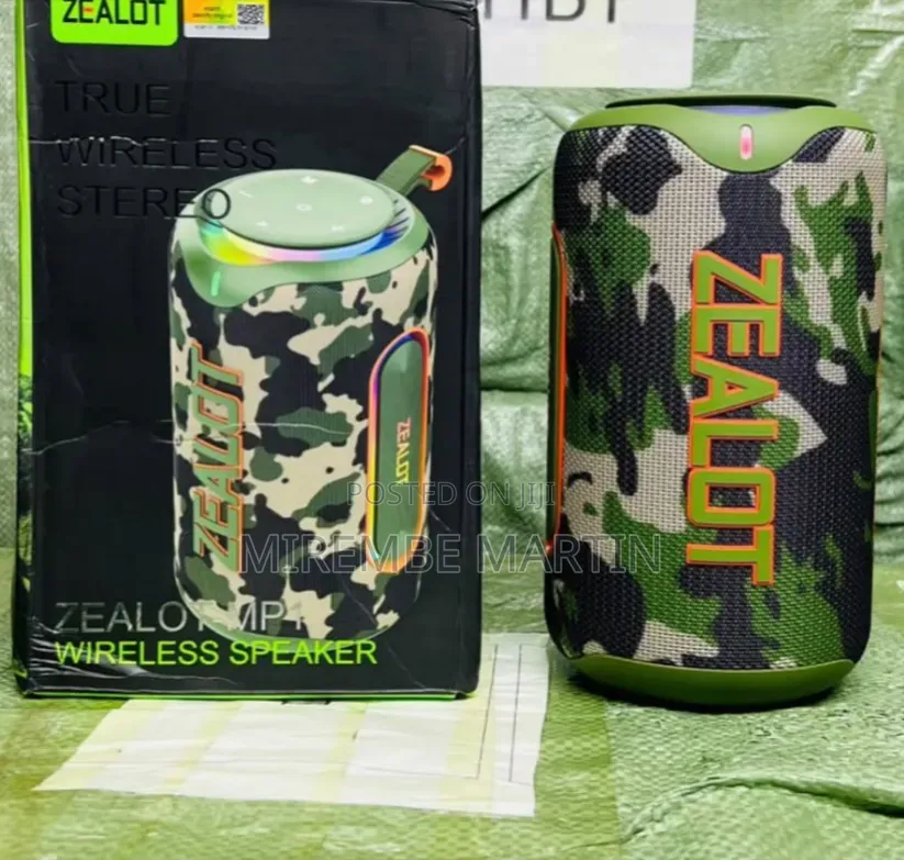 Zealot MP1, a 60W Portable Outdoor RGB Bluetooth Speaker