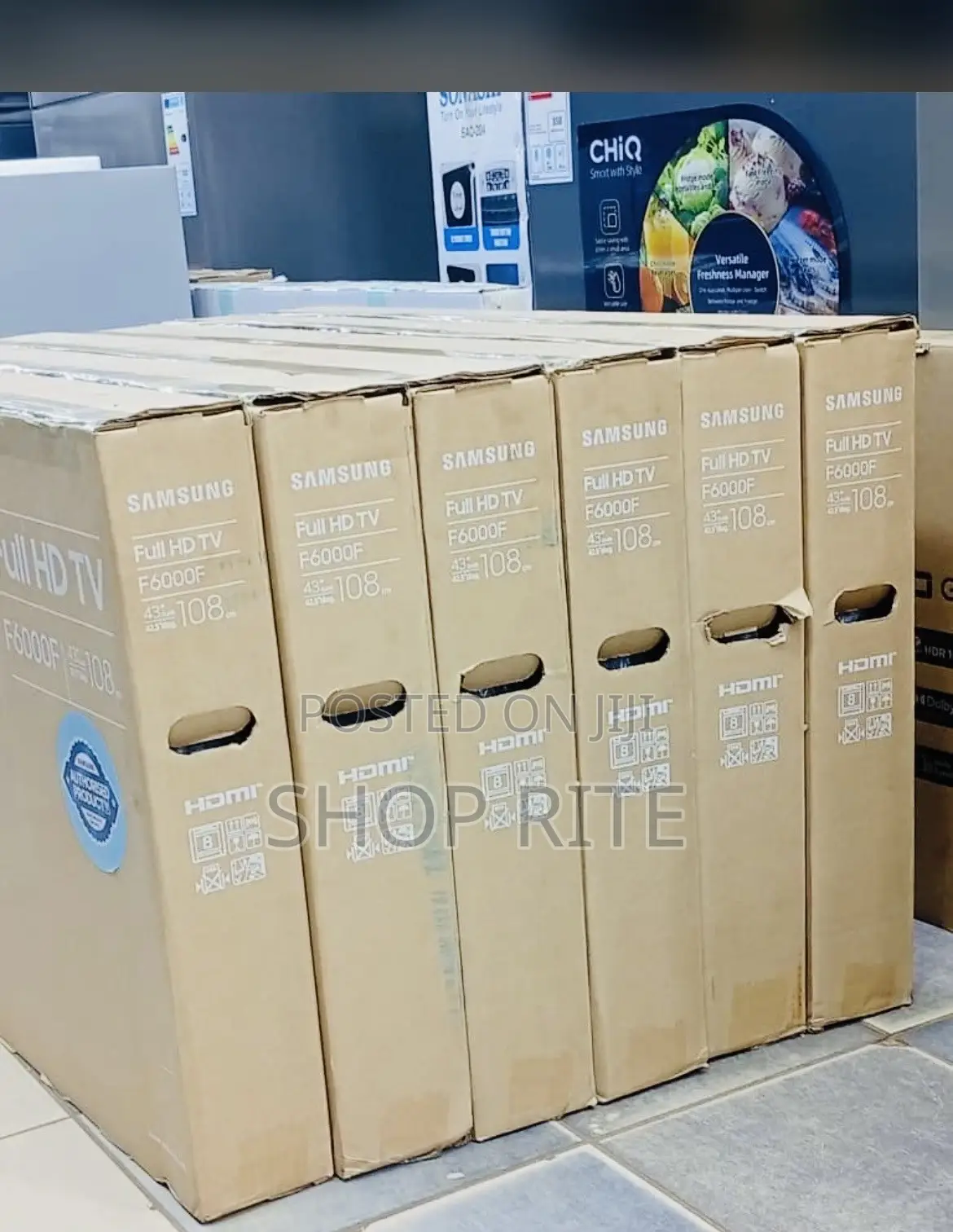 SAMSUNG 43 Inches Orginal Full Hd F6000F TVs