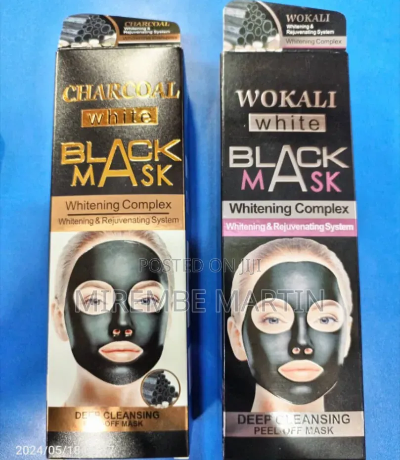 Wokali White Black Mask, a 130ml Deep-Cleansing Peel