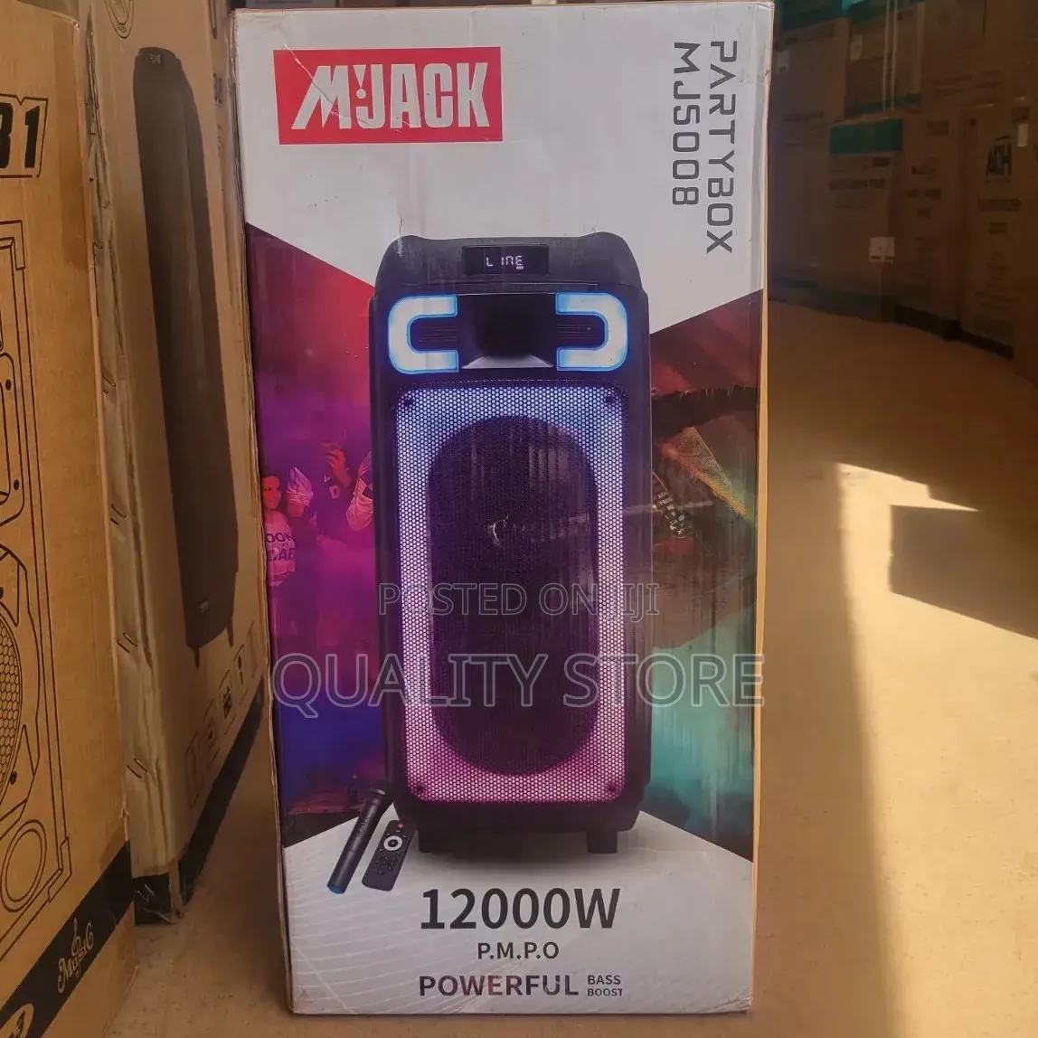Mjack Party Box 8" Proffessional Battery Speaker