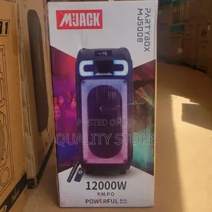 Mjack Party Box 8" Proffessional Battery Speaker