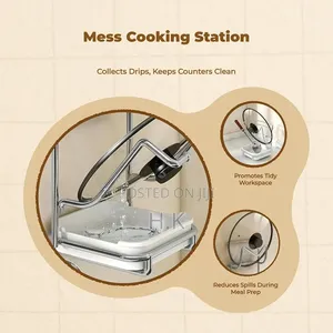 Kitchen Pot Lid Storage Rack