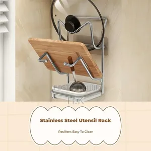 Kitchen Pot Lid Storage Rack