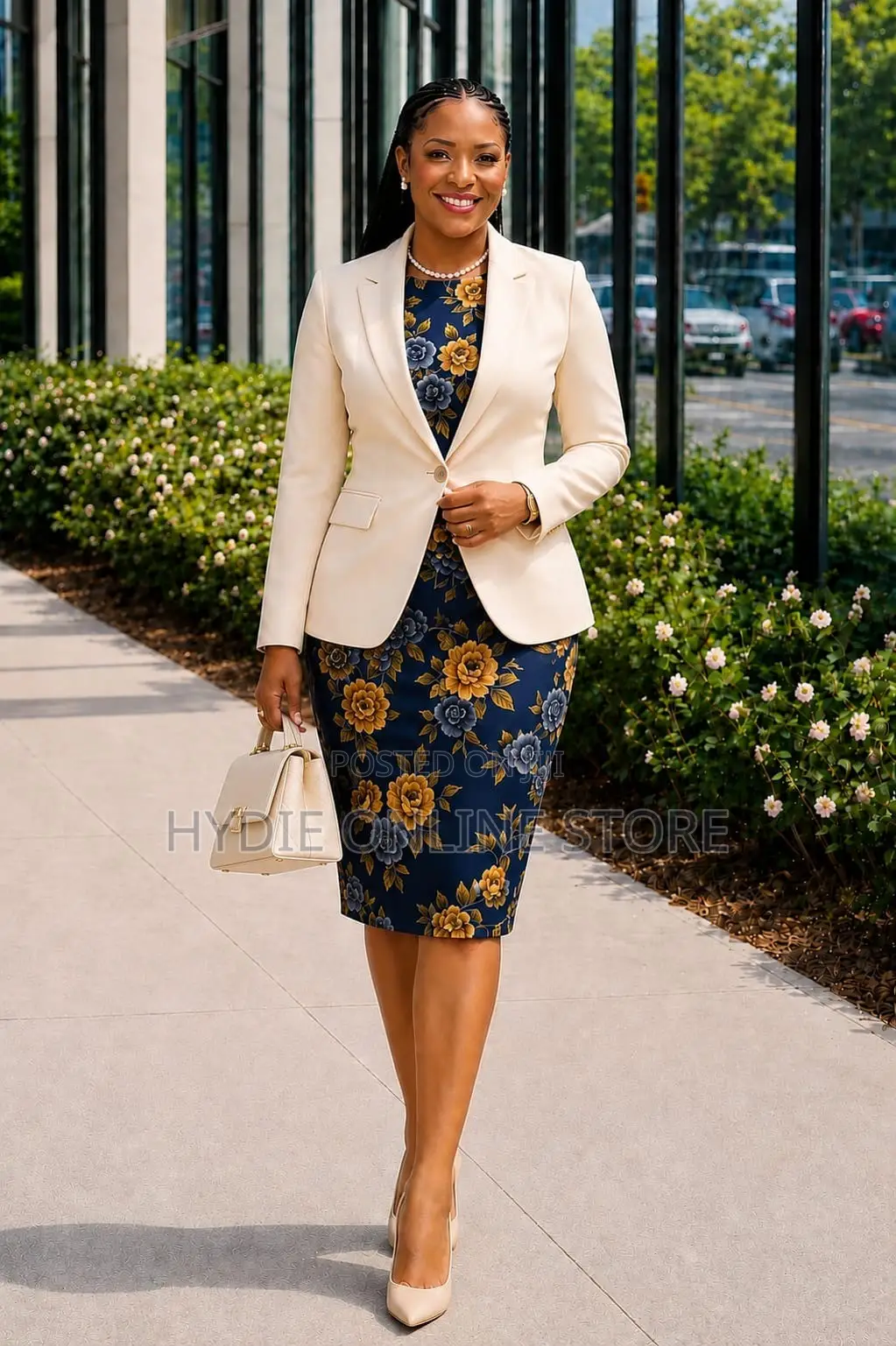 Classic Short Office Wear