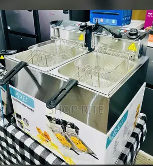Pixel Double Deep Fryer 12 Liters