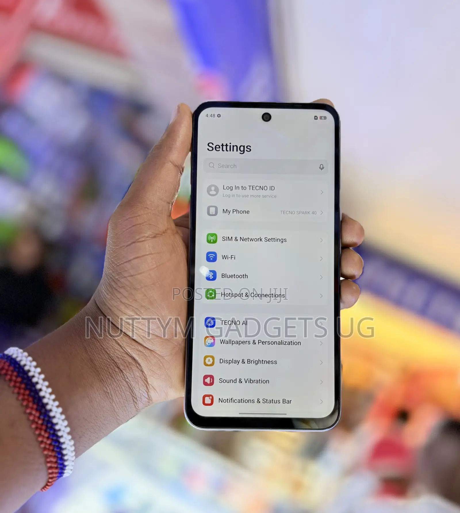 Tecno Spark 40 128 GB Gray