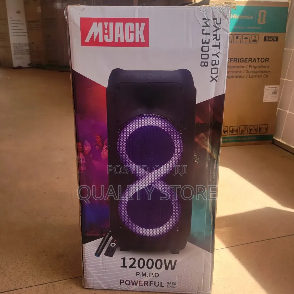 Mjack Party Box Mj3008 8" Proffessional Battery Speaker