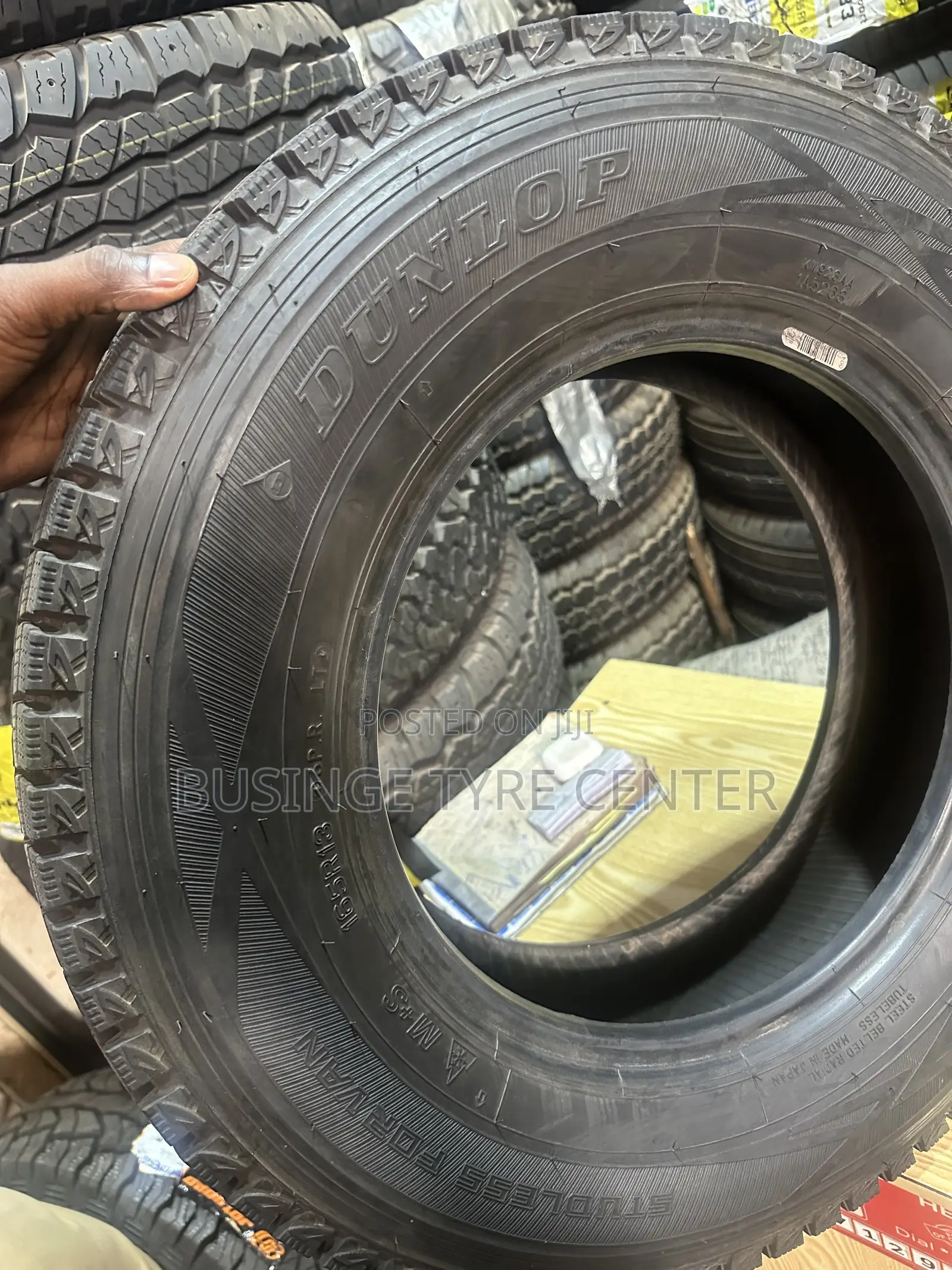 165R13 All Terrain Dunlop Tyres Japan Used Good Condition