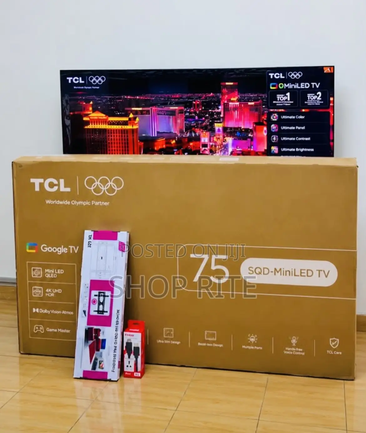 TCL 75 Inches SQD Mini Led Smart Google TV