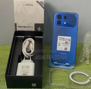 New Infinix Note 60 Pro 256 GB Blue