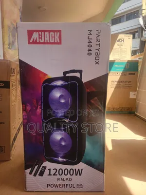 Mjack Party Box Mj4040 Proffessional Audio Speaker System