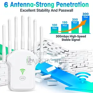U13 300Mbps WiFi Repeater – 2.4GHz Extender Access Point