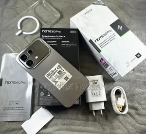 New Infinix Note 60 Pro 256 GB Gray