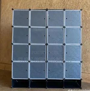 Generic 4 Columns Plastic Cabinet