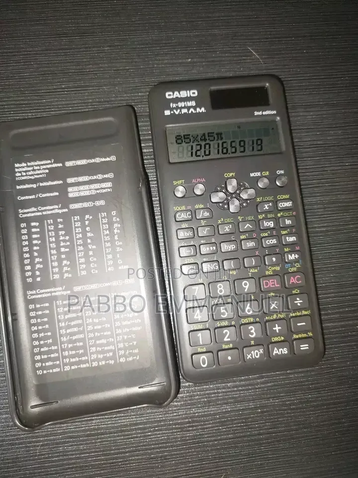 Casio Fx-991ms Scientific Calculator