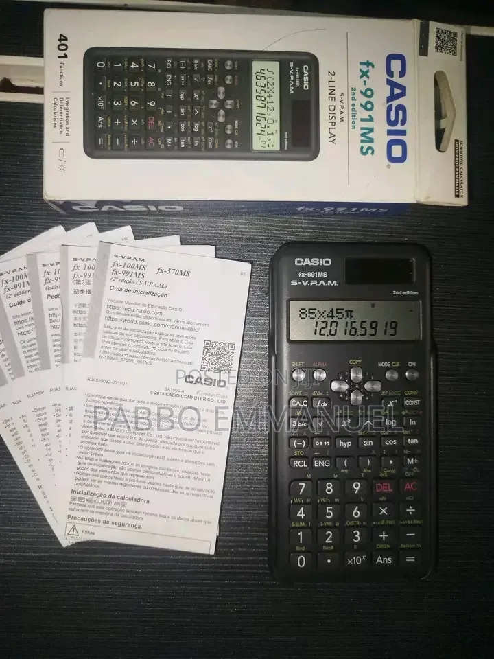 Casio Fx-991ms Scientific Calculator