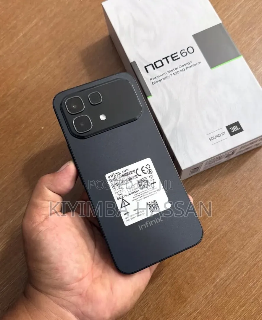 New Infinix Note 60 Pro 256 GB Gray