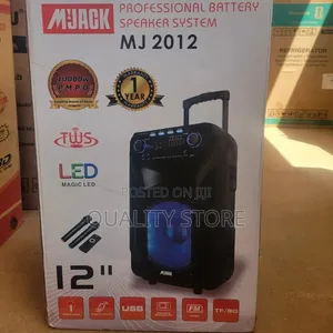 Mjack Proffessional Battery Speaker Mj2012