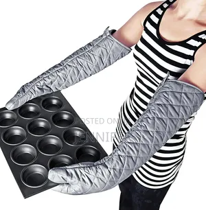 1pcs Extra-Long Heat Resistant Cooking Oven Glove