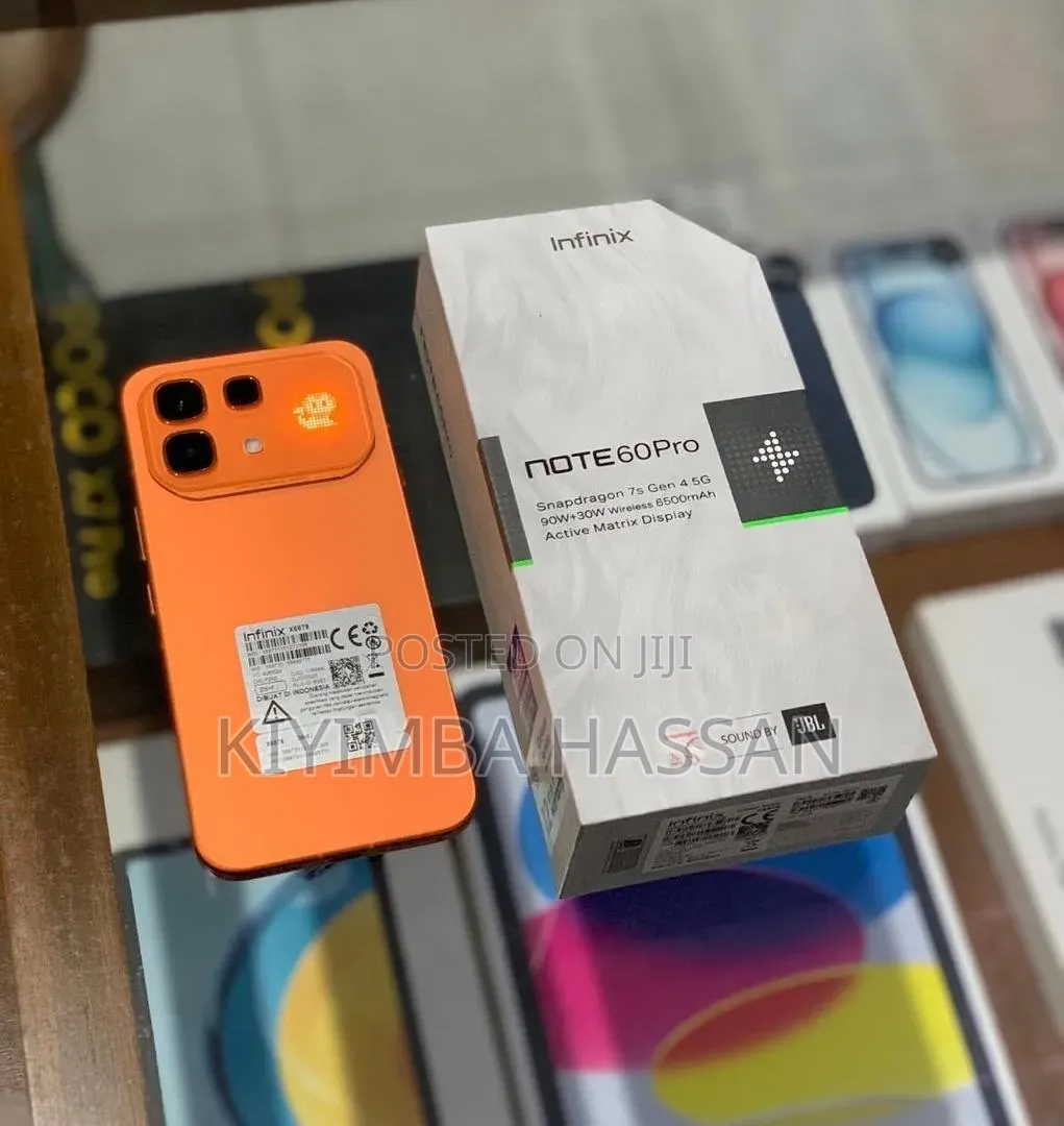 New Infinix Note 60 Pro 256 GB Orange
